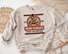 Freddy Pizza Movie Parody Sweatshirt: Gildan Heavy Blend, Fast Tracked UK Postage