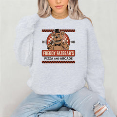 Freddy Pizza Movie Parody Sweatshirt: Gildan Heavy Blend, Fast Tracked UK Postage