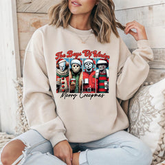 Funny Christmas Sweatshirt: Boys of Winter Xmas Design