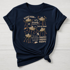 Dr Grace Movie Parody T-Shirt : Sarcasm Why Stupid Design, Gildan Softstyle