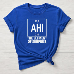 Dr Grace Movie Parody T-Shirt : AH! The Element of Surprise Design, Gildan Softstyle