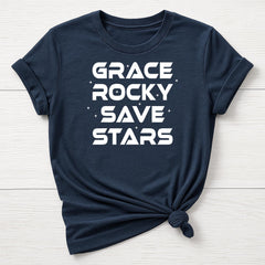 Dr Grace Movie Parody T-Shirt : Save Stars Design, Gildan Softstyle