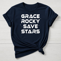 Dr Grace Movie Parody T-Shirt : Save Stars Design, Gildan Softstyle
