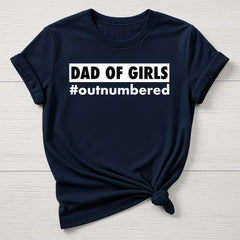 Fathers Day T-Shirt : Dad of Girls Design, Gildan Softstyle