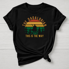 Fathers Day T-Shirt - The Dadalorian – Funny Dad Tee with Fast Tracked UK Post