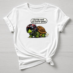 Need for Speed T-Shirt : Turtle Movie Parody Design - Gildan Softstyle