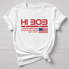 Hi Bob T-Shirt : Cult TV Space Design, Gildan Softstyle