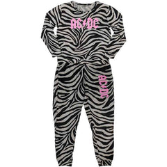 AC/DC High Voltage Band Logo Pyjamas Official Product SIZE SMALL