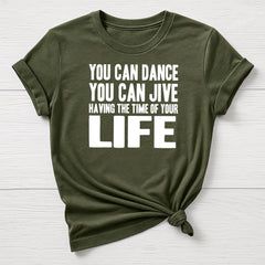 You Can Dance T-Shirt: Retro Music Graphic Tee