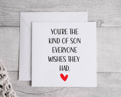 Son Birthday Card - You're the Kind Design