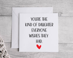 Daughter Birthday Card - You're the Kind Design