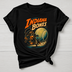 Animal Movie T-Shirt - Indiana Bones Design , Gildan Softstyle