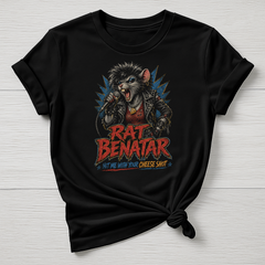 Animal Rock T-Shirt - Rat Benatar Design - Gildan Softstyle