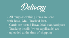 Personalised Ladies 50th Birthday Card, 50 & Fabulous Black Print - Personalised Card Fast Free Tracked UK Post!