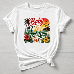 Music T-Shirt : Baby I Love Design, Gildan Softstyle