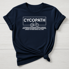 Cycling T-Shirt : Cycopath Design, Gildan Softstyle
