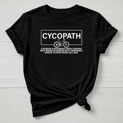 Cycling T-Shirt : Cycopath Design, Gildan Softstyle