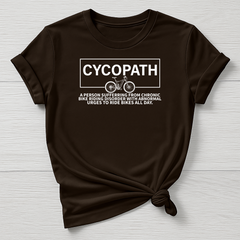 Cycling T-Shirt : Cycopath Design, Gildan Softstyle