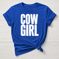 Music T-Shirt : Cow Girl Design, Gildan Softstyle