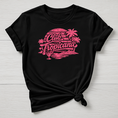 Club Tropicana T-Shirt: 80s Retro Music Graphic Tee