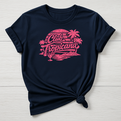 Club Tropicana T-Shirt: 80s Retro Music Graphic Tee