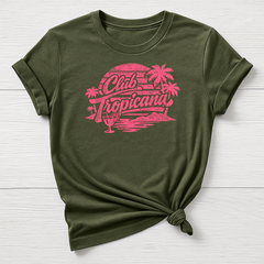 Club Tropicana T-Shirt: 80s Retro Music Graphic Tee