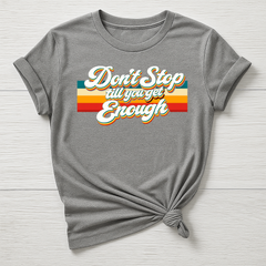Music T-Shirt : Don't Stop Till You Get Enough Design - Gildan Softstyle
