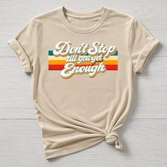 Music T-Shirt : Don't Stop Till You Get Enough Design - Gildan Softstyle