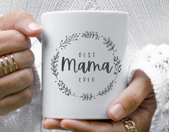 Mothers Day Mug - Best Mama Ever - Multiple Colour Choices - Fast Tracked UK Post!