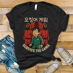 Survive the Game Parody Tee - Funny Graphic Bella Canvas T-Shirt