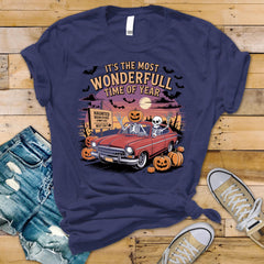 Halloween T-Shirt - Its The Most Wonderful Time of the Year Design on Premium Tee - with Tracked UK Post
