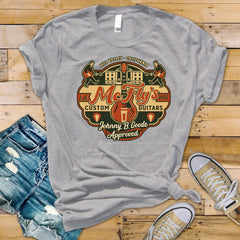 Movie Shirt - McFlys Guitars Design on Softstyle Tee