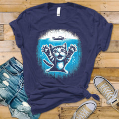 Movie Parody Graphic Tee: Paws Claws Design - Softstyle Tee - Fast UK Tracked Postage