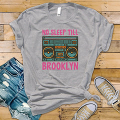 Music Parody T-Shirt - No Sleep Design on Premium Tee - Funny Graphic Tee with Tracked UK Postage