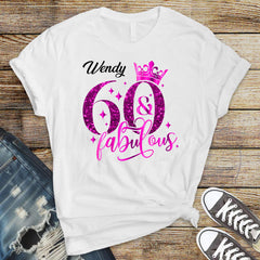 Personalised 60th Birthday T-Shirt – Party Tee