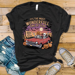 Halloween T-Shirt - Its The Most Wonderful Time of the Year Design on Premium Tee - with Tracked UK Post