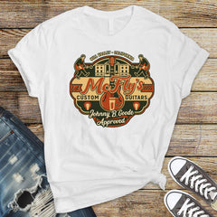 Movie Shirt - McFlys Guitars Design on Softstyle Tee