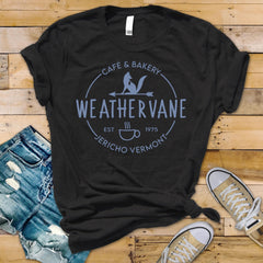 TV Show Parody Graphic Tee | Weathervane Cafe & Bakery | Unisex Softstyle - Tracked UK Shipping