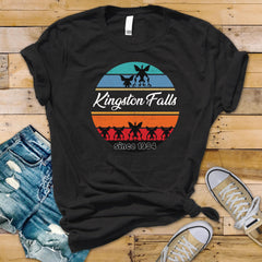 Movie Shirt : Kingston Falls 1984, Softstyle Tee - Fast Tracked UK Postage
