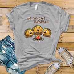 Funny Shirt - Taco Tuesday Design - Unisex Graphic Tee