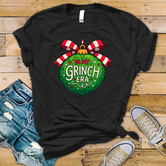 Funny Christmas T-Shirt: In My Grinch Era Design - Softstyle Tee