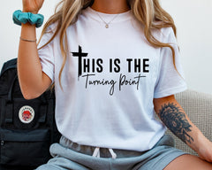 Charlie Kirk Freedom T-Shirt: USA Flag, Turning Point Design