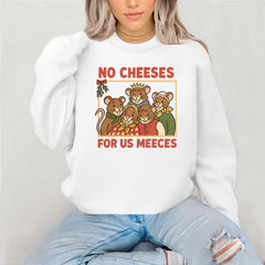 No Cheeses for us Meeces Christmas Jumper - Fast Free Post
