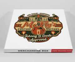 BTTF 40th Anniversary T-Shirt Box: 80s Movie Parody Gift