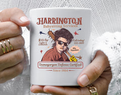 TV Parody Mug - Harrington Babysitting Services - Free UK Tracked Postage