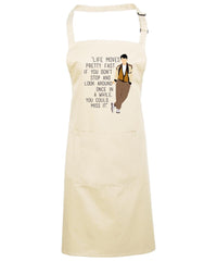 Ferris Quote Apron - 80s Movie Parody Design - Fast UK Tracked Post!