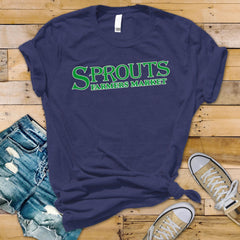 Sprouts Farmers Market T-Shirt - Cult TV Parody Design , Unisex Softstyle