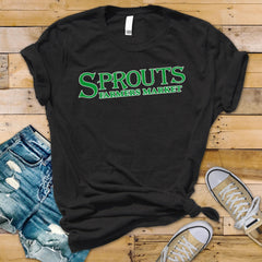 Sprouts Farmers Market T-Shirt - Cult TV Parody Design , Unisex Softstyle