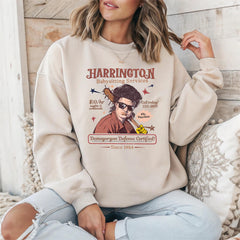 TV Parody Sweatshirt: Harrington Babysitting Services Design, Gildan Heavyweight