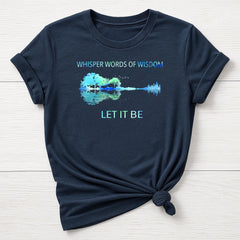 Let it Be T-Shirt : Music Design, Gildan Softstyle